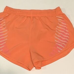 Women's Orange Athletic Shorts